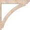 Ekena Millwork Thorton Slat Smooth Outlooker, Douglas Fir, 7 1/2"W x 46"D x 46"H OUT08X46X46THR06SDF - alternate 2